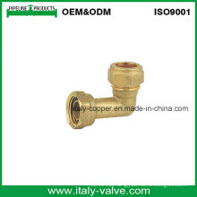 6year Quality Guarantee Brass Compression Equal Elbow/Brass Elbow (AV7011)